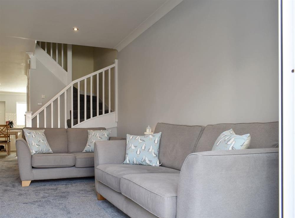 Comfortable seating within living area at Pier View in Gorleston-on-Sea, Norfolk