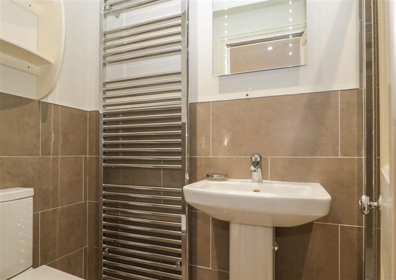 This is the bathroom at Pier View, Weston-super-Mare