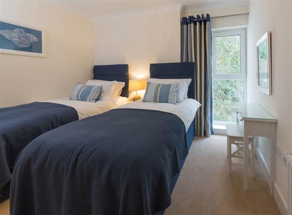 Twin bedroom at Piers End in , Shanklin