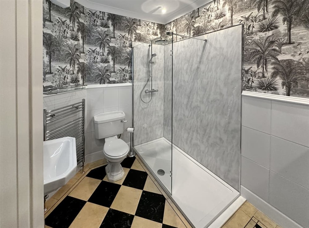 Bathroom at Piersland Mews in Troon, Ayrshire