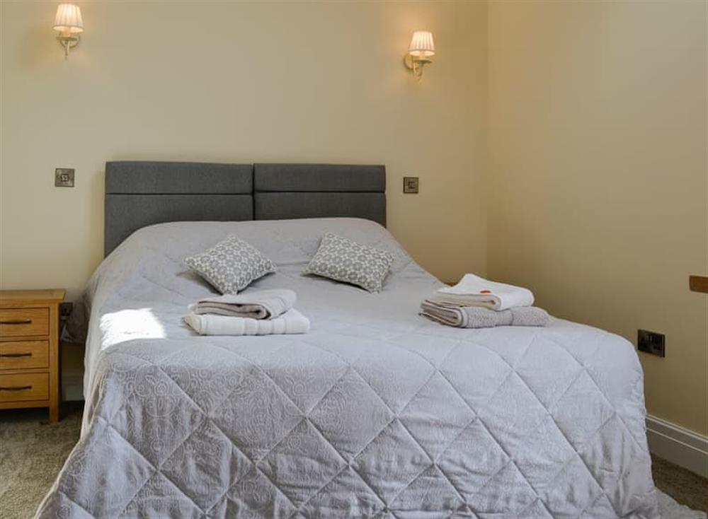 Comfortable double bedroom at Pig Garth in Lindley, near Otley, North Yorkshire