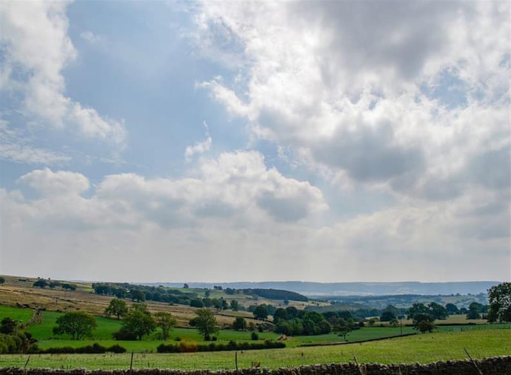 Magnificent far reaching views at Pig Garth in Lindley, near Otley, North Yorkshire