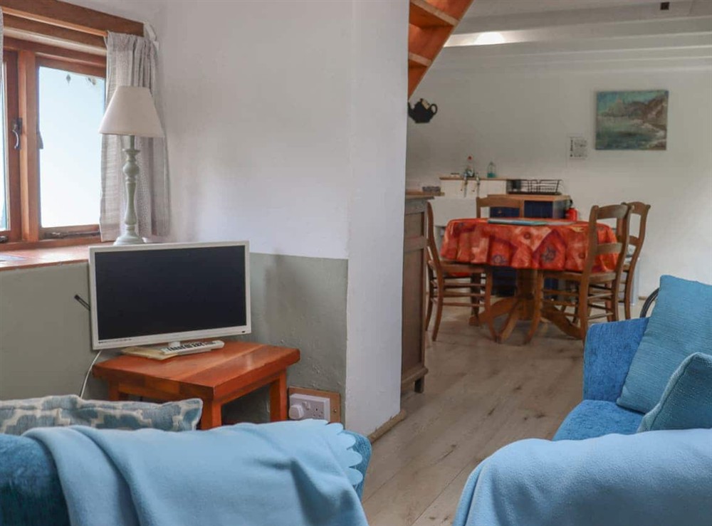 Living room at Piggery in Fishguard, Dyfed