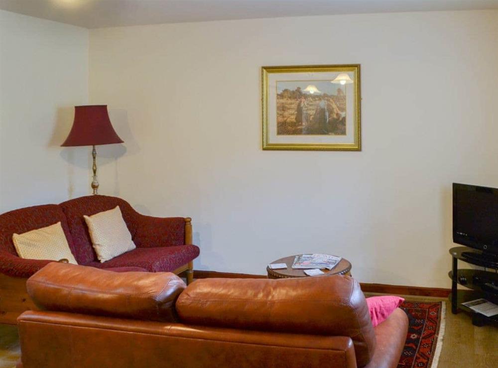 Open plan living space at Piglet Cottage in Soppit Farm Cottages, Elsdon, Northumberland