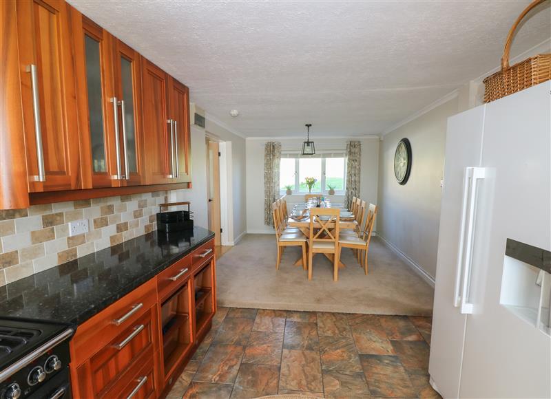 This is the kitchen at Piglet Cottage, St Ishmaels near Milford Haven