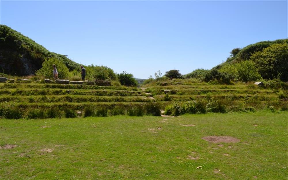The amphitheatre at Carn Marth, still used for plays during the year . at PigLet in Gwennap