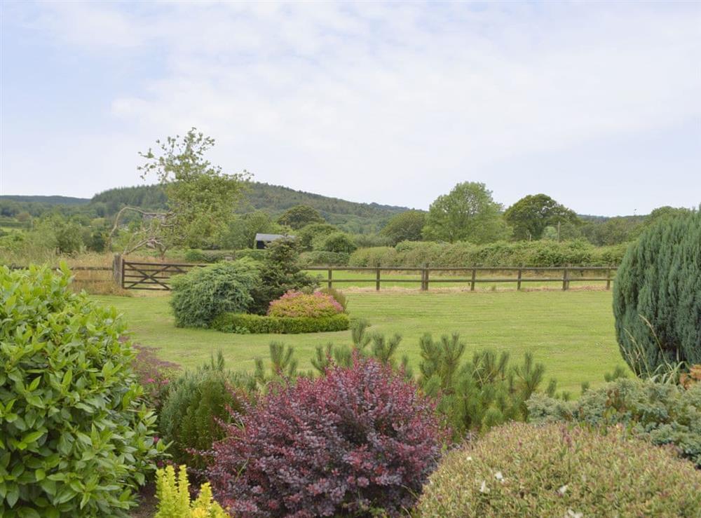 Extensive garden areas at Piglets Cottage in Canaston Bridge, near Narberth, Dyfed