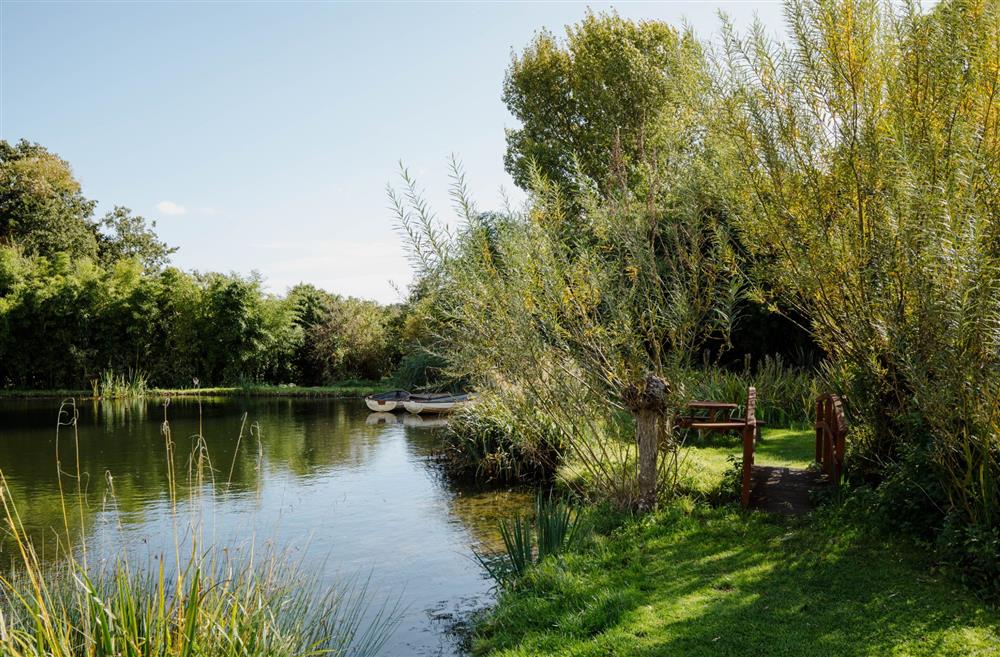 The beautiful lake invites you to wander and relax