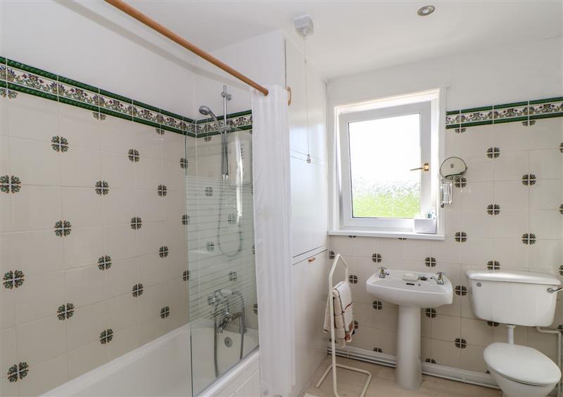 This is the bathroom at Pilgrim Cottage, Witton Park near Bishop Auckland