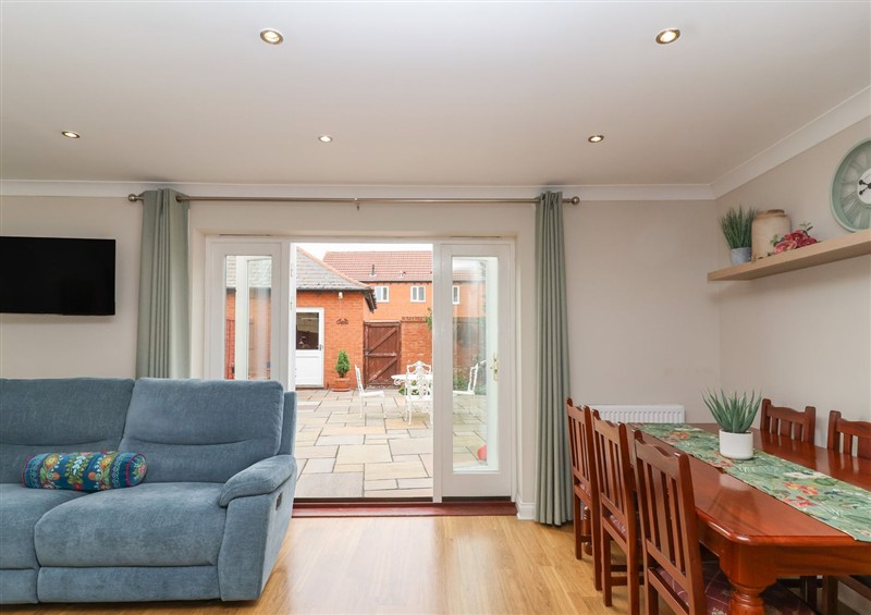 Relax in the living area at Pilgrims Rest, Weston-Super-Mare