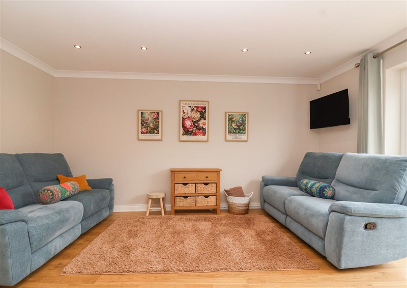 The living room at Pilgrims Rest, Weston-Super-Mare