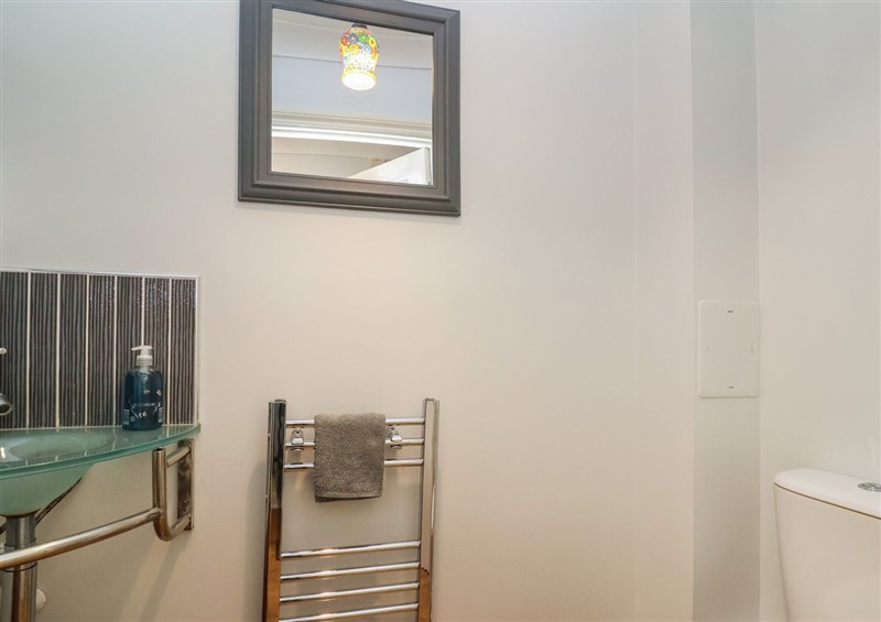 This is the bathroom at Pilgrims Rest, Weston-Super-Mare
