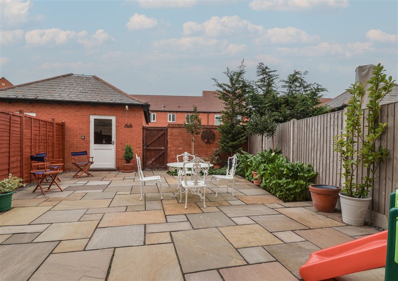 This is the garden at Pilgrims Rest, Weston-Super-Mare