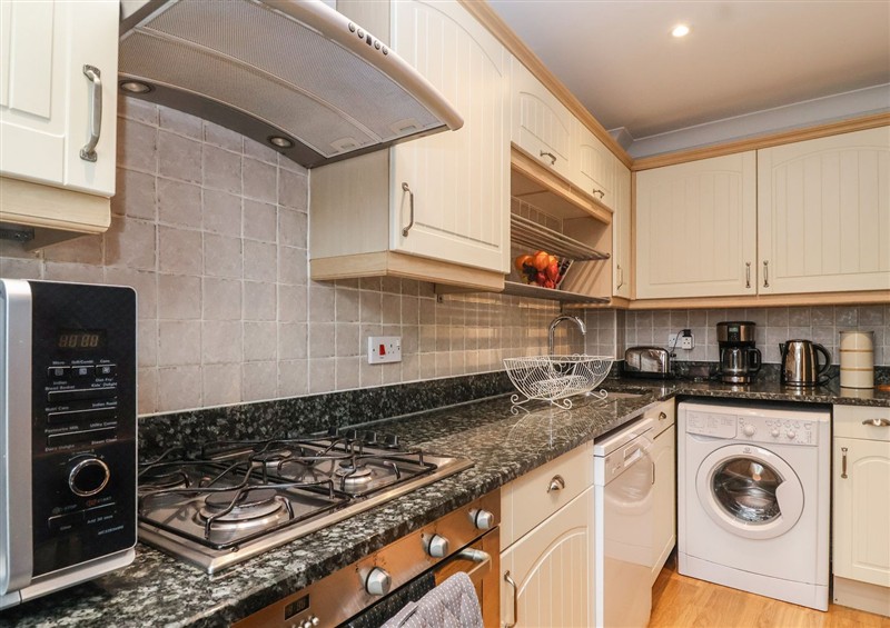 This is the kitchen at Pilgrims Rest, Weston-Super-Mare