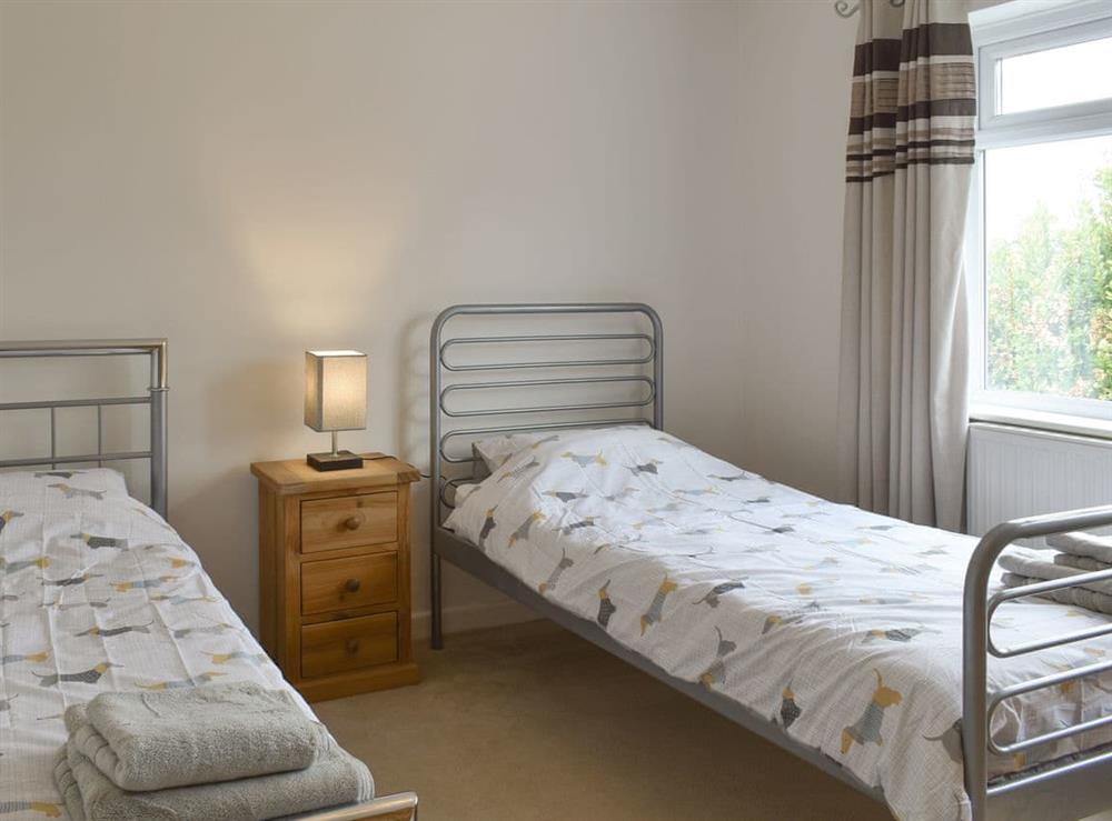 Twin bedroom at Pilgrims Rest in Weymouth, Dorset