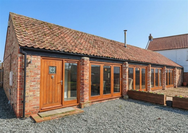 This is the setting of Pillar Barn at Pillar Barn, Gransmoor near Bridlington