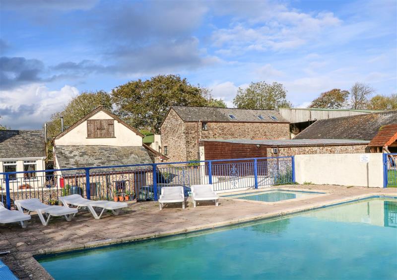 Enjoy the swimming pool at Pillhead Cider House, Bideford