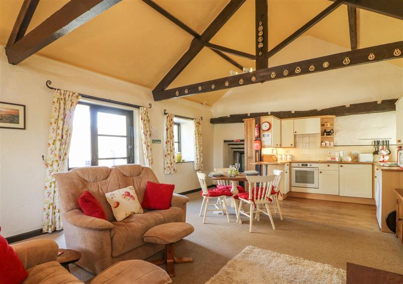 Relax in the living area at Pillhead Cider House, Bideford