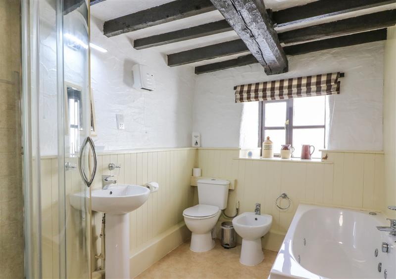 This is the bathroom at Pillhead Cider House, Bideford