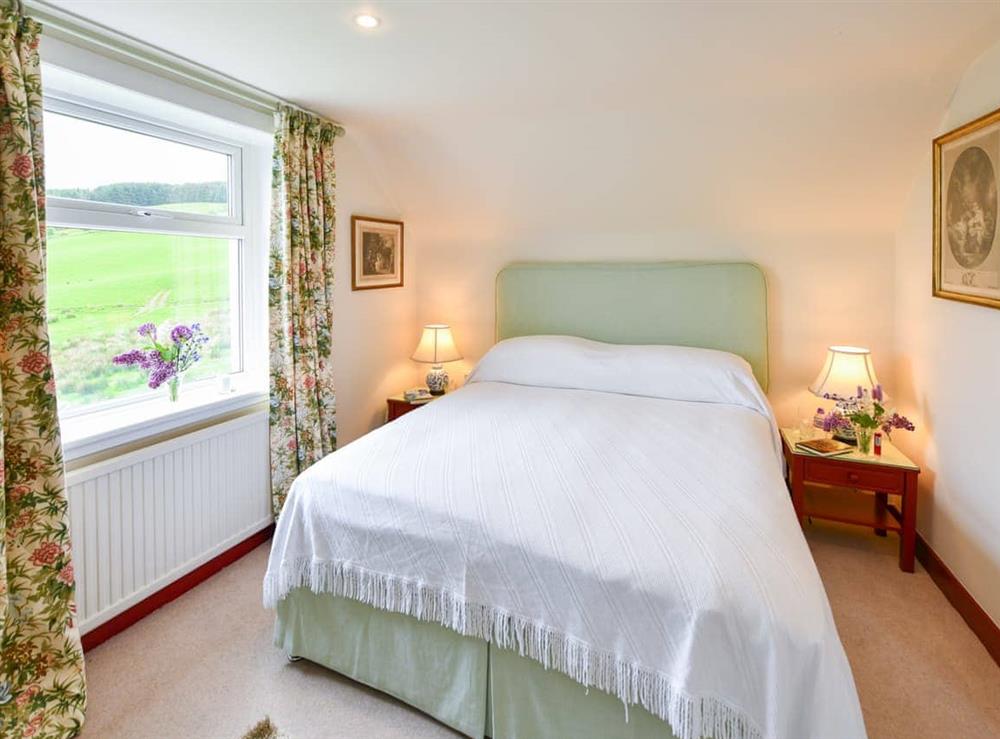 Double bedroom at Pinclanty Cottage in Girvan, Ayrshire