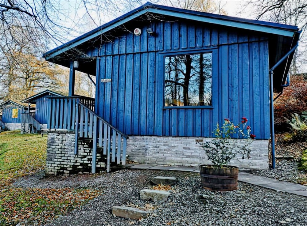 Exterior at Pine Chalet 21 in Crieff, Perthshire