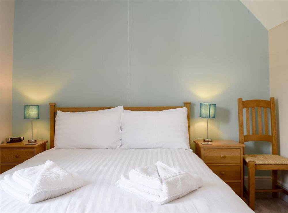 Comfortable double bedroom at Pine Cottage in Keswick, Cumbria
