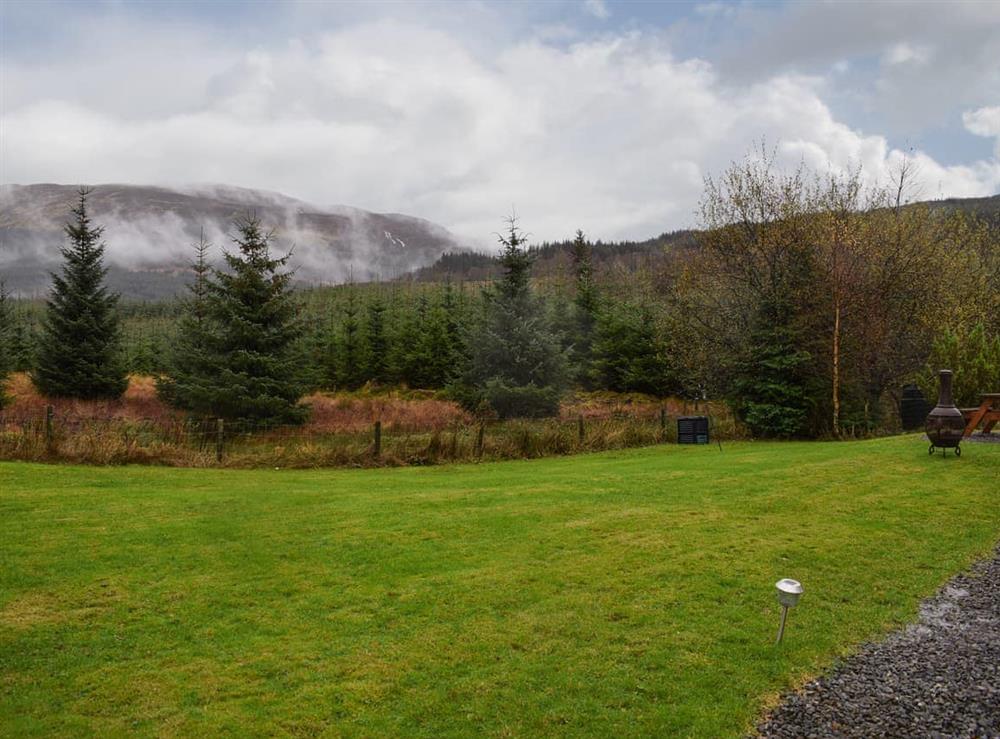 View at Pine Cottage in Killin, Perthshire