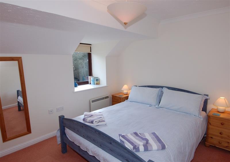 Double bedroom at Pine Cottage, Maenporth, Cornwall