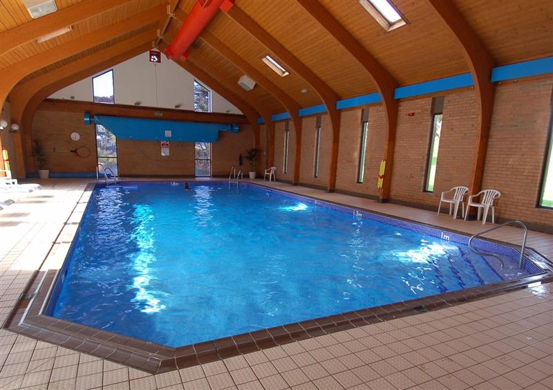 Indoor pool at Pine Cottage, Maenporth, Cornwall