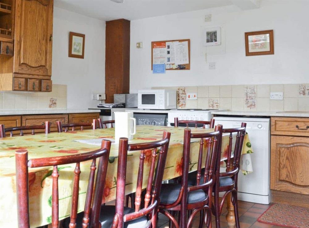 Kitchen/diner at Pine Cottage in Waterhouses, Near Ashbourne, Staffordshire