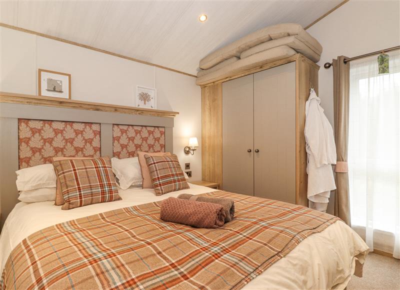 One of the bedrooms at Pine Lake View, Warton near Tewitfield