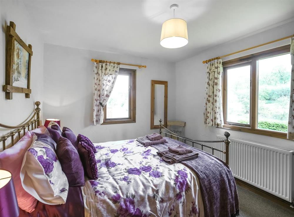 Double bedroom at Pine Lodge in Bridgnorth and Ironbridge, Shropshire