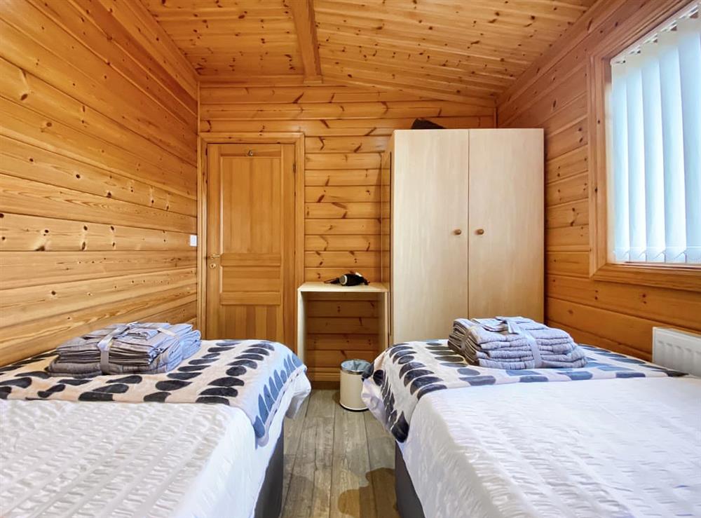 Twin bedroom (photo 2) at Pine Lodge in Camerton, near Bath, Avon
