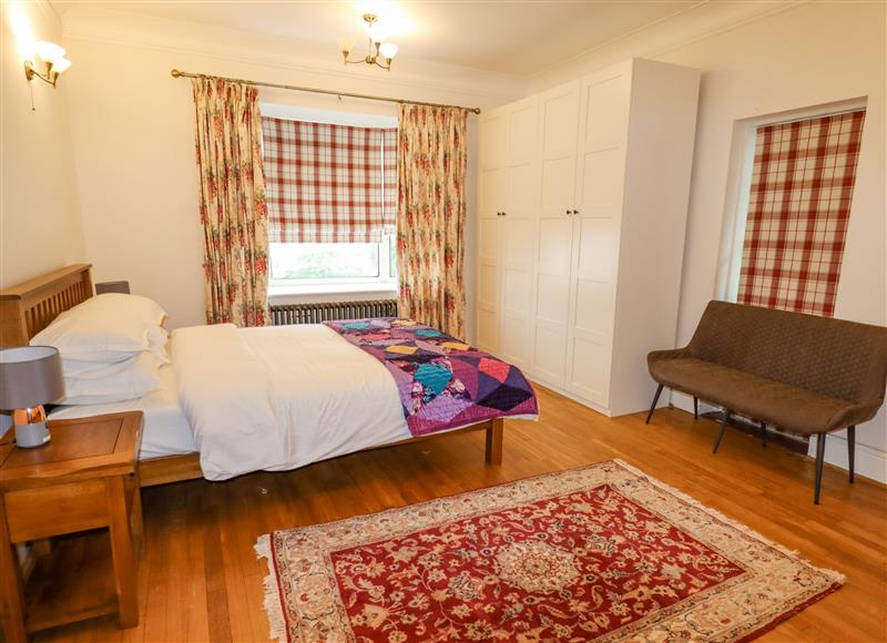 One of the bedrooms at Pine Lodge, Colwyn Bay