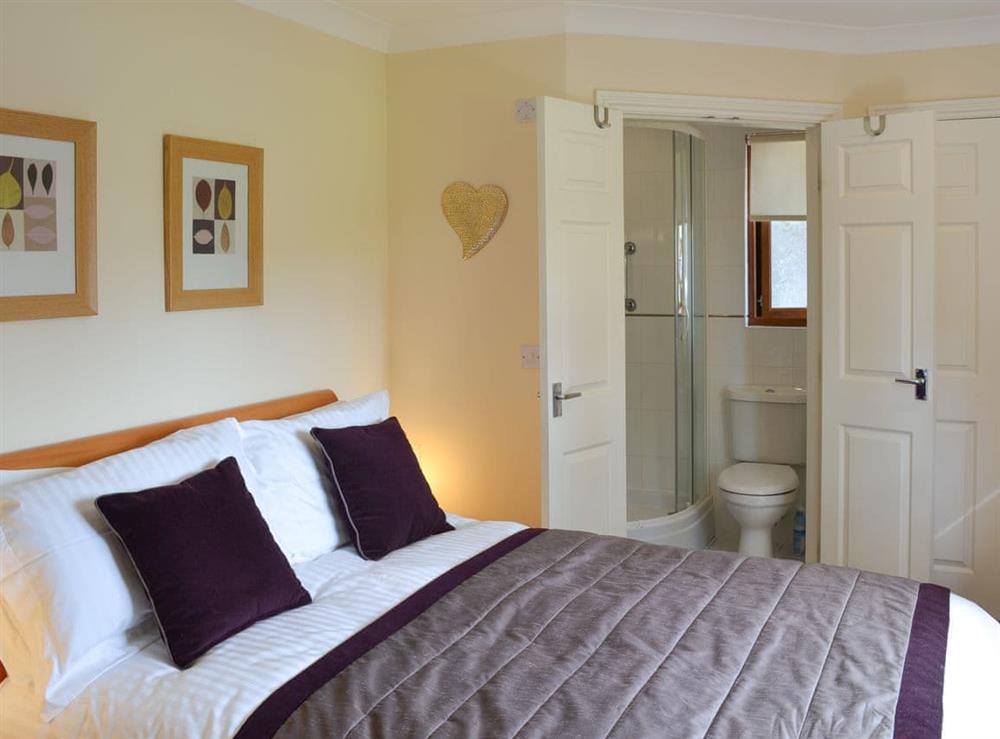 Double bedroom at Pine Lodge in Flamborough, near Bridlington, North Humberside