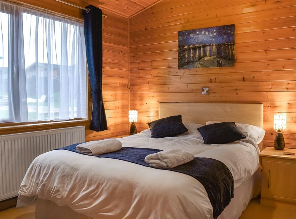 Double bedroom at Pine Lodge in Ilfracombe, Devon