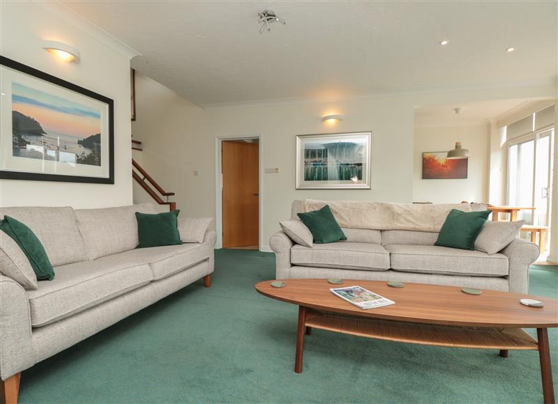 Enjoy the living room at Pine Lodge, Kingswear
