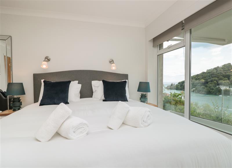 One of the 4 bedrooms at Pine Lodge, Kingswear
