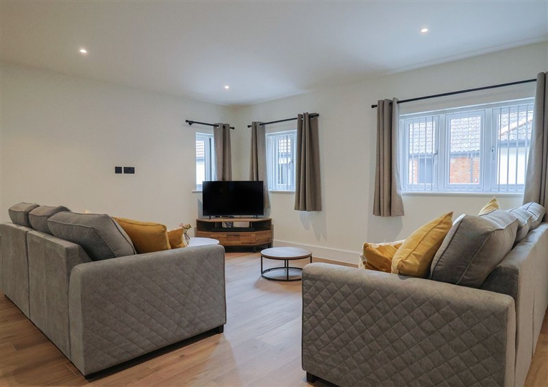 The living area at Pine Lodge, Westonzoyland nr. Bridgwater