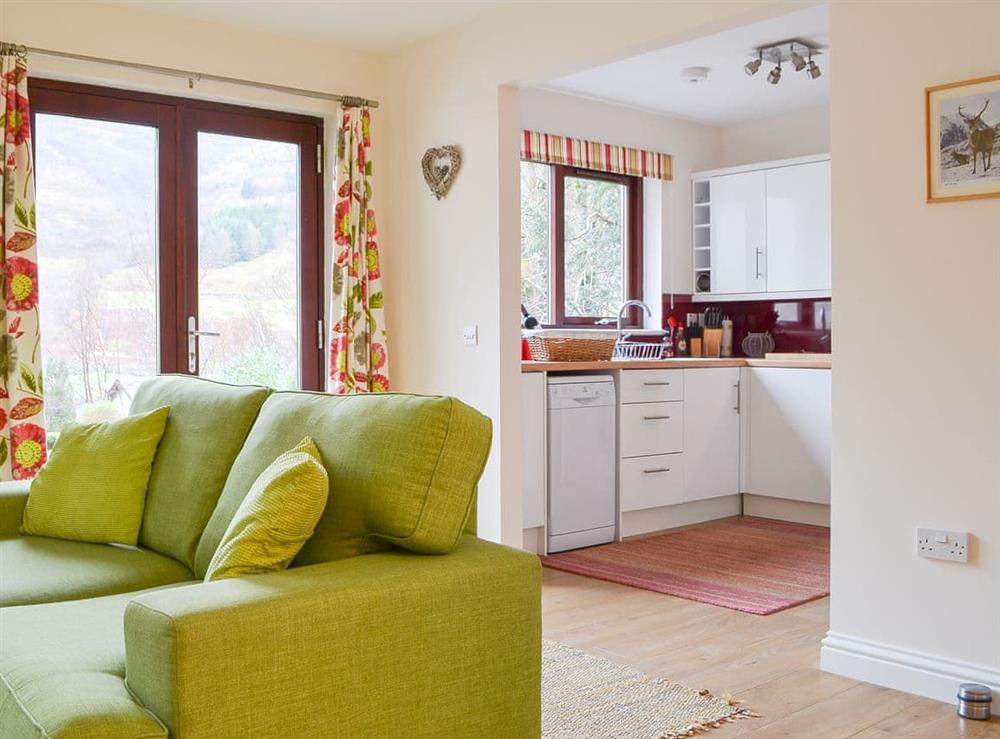 Living area (photo 2) at Pine Martin Cottage in Ballachulish, near Glencoe, Argyll