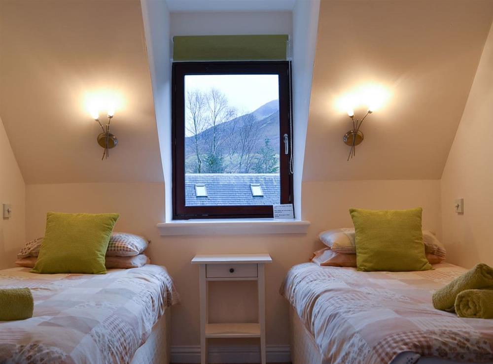 Twin bedroom (photo 2) at Pine Martin Cottage in Ballachulish, near Glencoe, Argyll