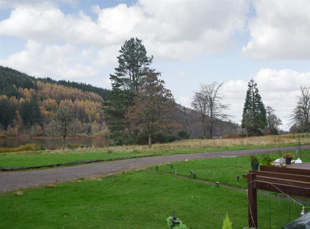 View at Pine Needle Lodge in South Laggan, Inverness-Shire