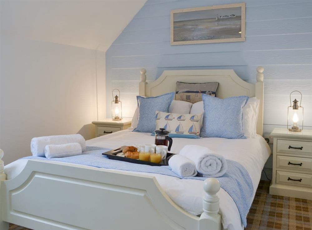 Double bedroom at Pine View Cottage in Filey, North Yorkshire