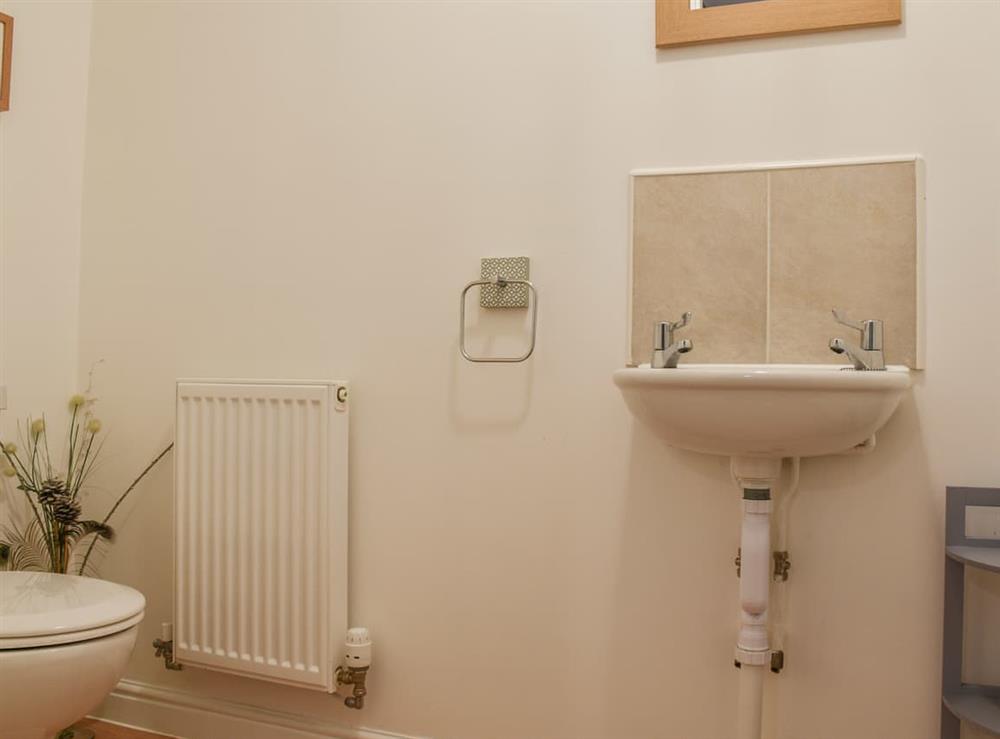 Separate toilet at Pine View in Cwmfelinfach, Dyfed