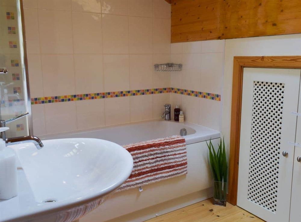 Bathroom at Pine View in Fritton, near Great Yarmouth, Norfolk