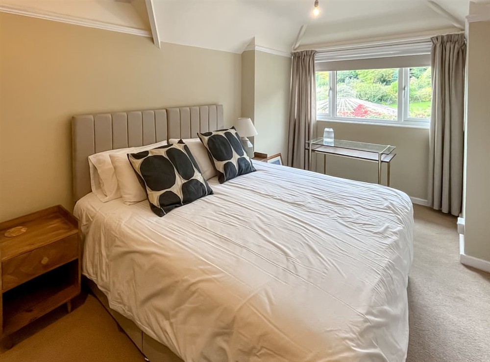Double bedroom at Pine View in St. Margaret’s Bay, Kent