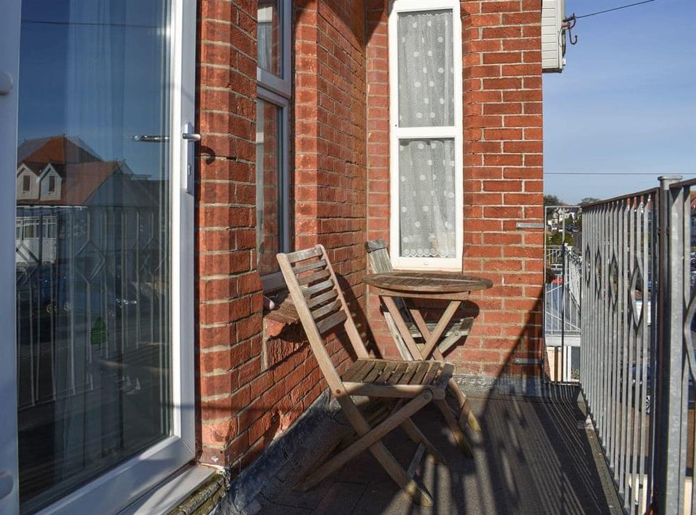 Balcony at Pinecliffe in Southbourne, Bournemouth, Dorset