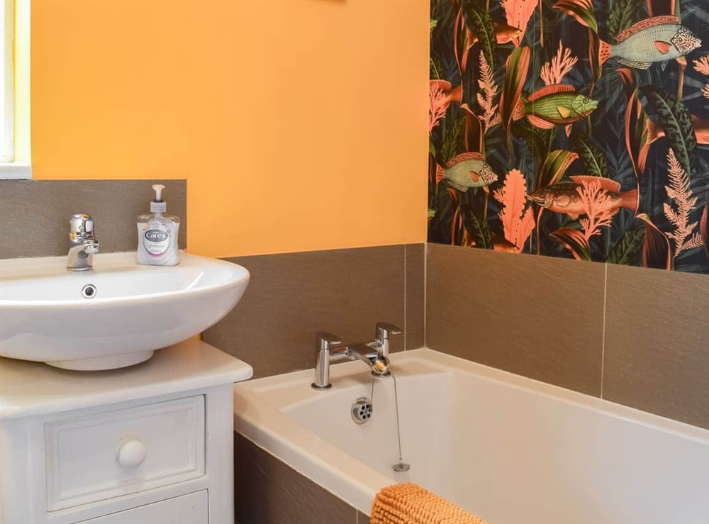 Bathroom at Pinecote in Bottesford, Leicestershire
