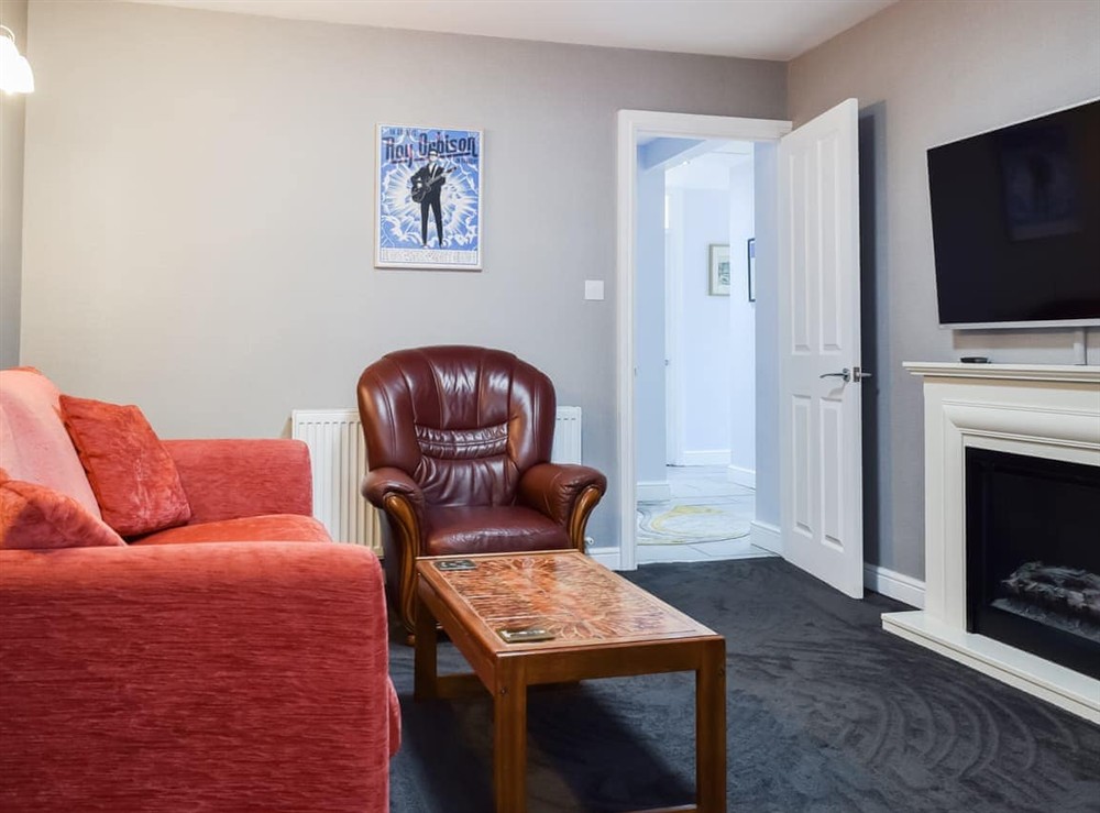 Living room at Pinecote in Bottesford, Leicestershire