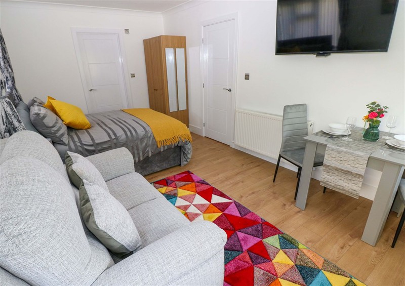 A bedroom in Pinecroft Annex at Pinecroft Annex, Stepaside near Saundersfoot
